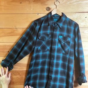 Blue flannel